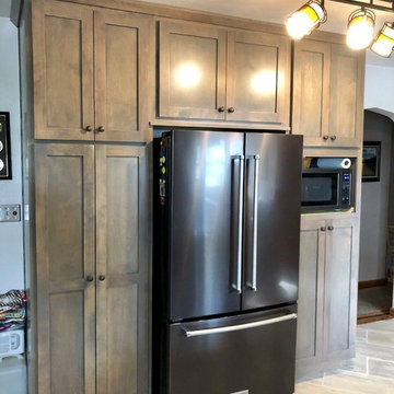 Walcott IA Kitchen Remodel Koch Driftwood Cambria Harlech Kitchenaid