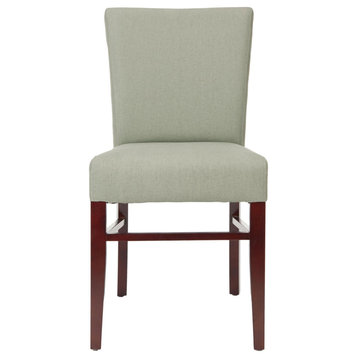 Kistin 20" Linen Side Chair, Set of 2, Sea Mist
