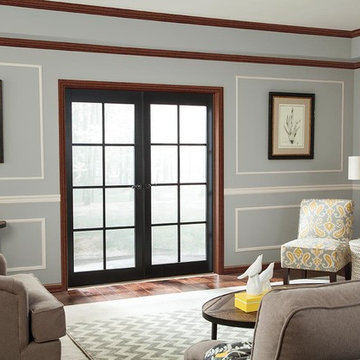 MOULDING in Crystal White and Mahogany by Inteplast Building Products