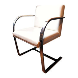 Gordon International Pair Of Flat Bar Armchairs - Armchairs And Accent Chairs