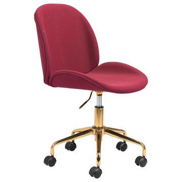 Parrish Office Chair Black, Red