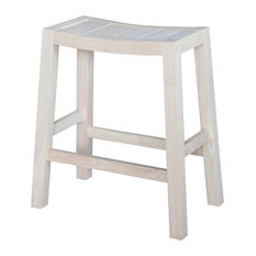 International Concepts - Ranch Stool, Ready to Finish, Counter Height - Bar Stools and Counter Stools