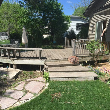 Azek Slate Grey Deck w/ TimbertTech Radiance Rail Stainless Steel Cable