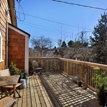 Strathcona Character Home Exterior Renovation and Deck