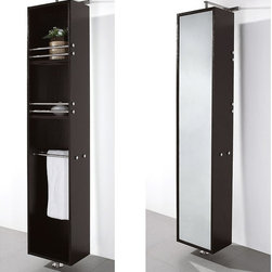 Wyndham Collection April Rotating Cabinet WC-V202-ESP - Bathroom Cabinets