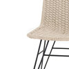 Dema Natural Rope Outdoor Dining Chair Set Of 2