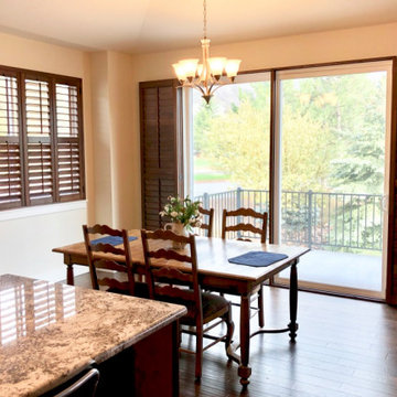 "Patio Door" Plantation Shutter applications