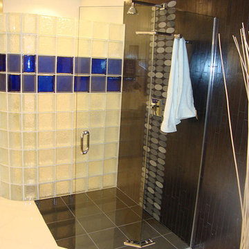 Glass Block Showers