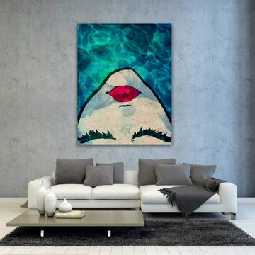 Oliver Gal 'Water coveted' Canvas Art