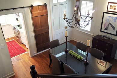 Elegant dining room photo in Charleston