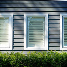 Siding Windows and interior treatments