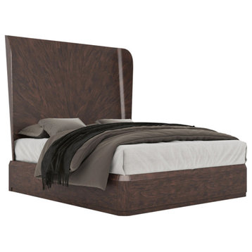 Continental Queen Bed, Brunette