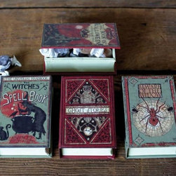 Scary Book Boxes - Holiday Decorations