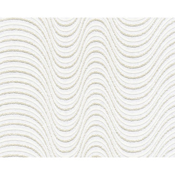 Graphics Modern Textured Wallpaper Featuring Wavy Stripes, 934801