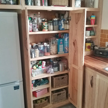 Bespoke Kitchen. Olice Ash cabinets