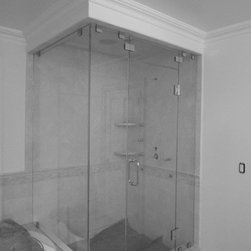 ATM Mirror and Glass - Frameless steam Shower Enclosures - Steam Showers