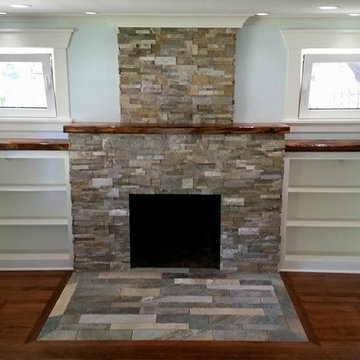 Modern Craftsmen Fireplace