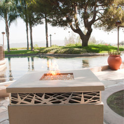 Square Nest Fire Table - Fire Pits
