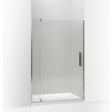 Kohler Revel Pivot Shower Door, 70"H X 43-1/8 - 48"W, Bright Polished Silver