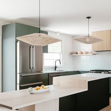 Modern + Minimal Kitchen Renovation