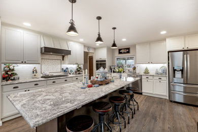 Transitional kitchen photo in Wichita
