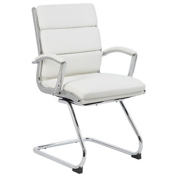 Boss Executive CaressoftPlus™ Chair With Metal Chrome Finish