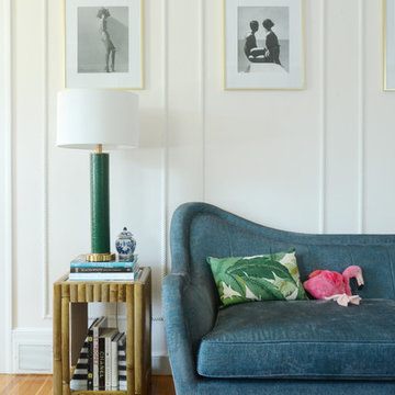 My Houzz: Tropical Chic Style in a 1950s New England Home
