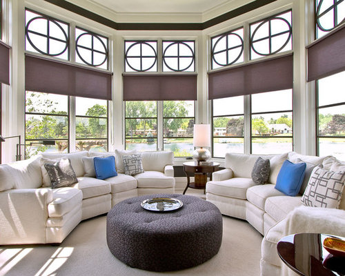 Best Sunroom with Carpet Design Ideas & Remodel Pictures | Houzz