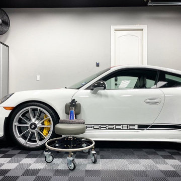 Garage Transformation in hours with RACEDECK Garage Flooring