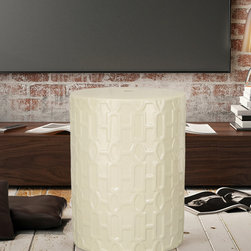 Ceramic Stool - Footstools And Ottomans