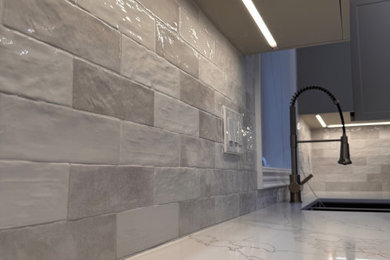 Trendy home design photo in Toronto