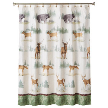 Home On The Range Shower Curtain