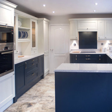 Painted Shaker Kitchen, Ponteland