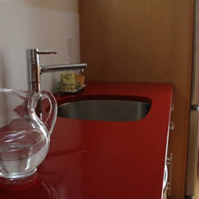 Red Quartz Countertop