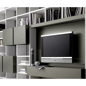 Wall Units - Media Centers - Floating Shelving - Bookcases