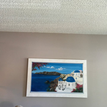 Mixed media painting