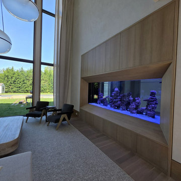 1000 Gallon Live Reef Aquarium Integrated into Modern Home – Long Branch, NJ