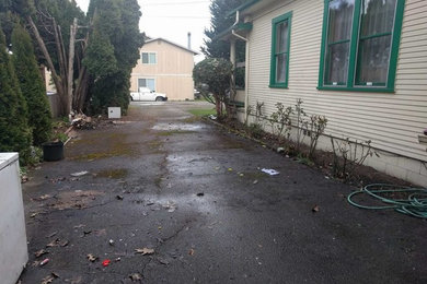 Example of an exterior home design in Seattle