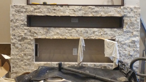 How To Fix Cut Edges Of Stacked Stone How To Fix Cut Edges Of Stacked Stone, How Much Does It Cost To Put Stacked Stone On A Fireplace