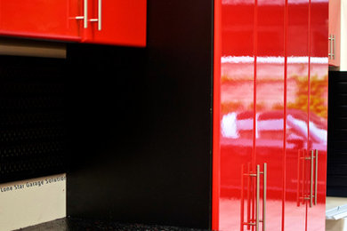Example of a trendy shed design in Dallas