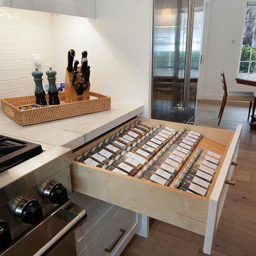 Custom Pull-Out Spice Drawer