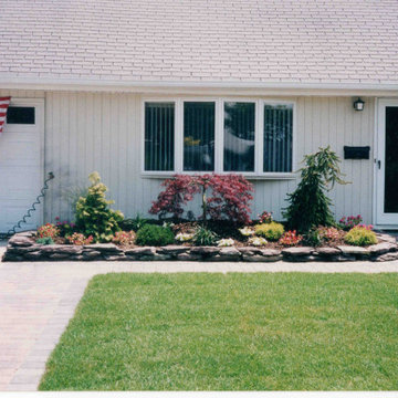 Front Walkway and Landscaping, Sod Lawn and Irrigation