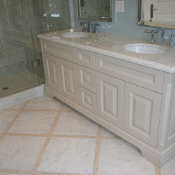 Ensuite - Vanity Tops And Side Splashes