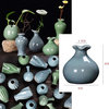 Small Size Ceramic Flower Vase Decorative Pottery Vase