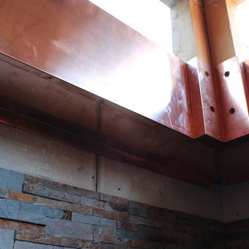 Copper Fascias,Soffits and Posts Cladding/Wrapping