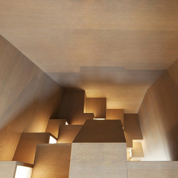 Attic stair, Kensington penthouse