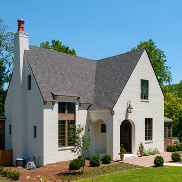 Front Elevation viewed from side neighbor