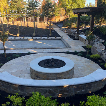 Bocce Ball, Vineyard & Fire Pits. Snyder Lane, Walnut Creek, CA.