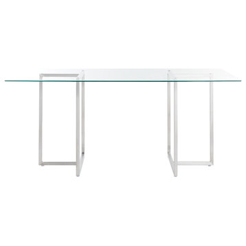 Legend Rectangular Dining Table, Brushed, 36x66