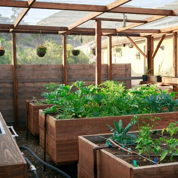 Custom Built-In Vegetable Garden
